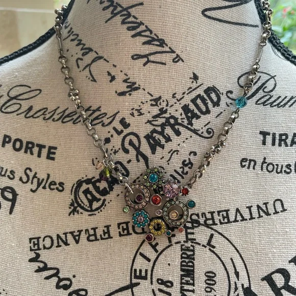 Patricia Locke Multicolor Pendant Necklace